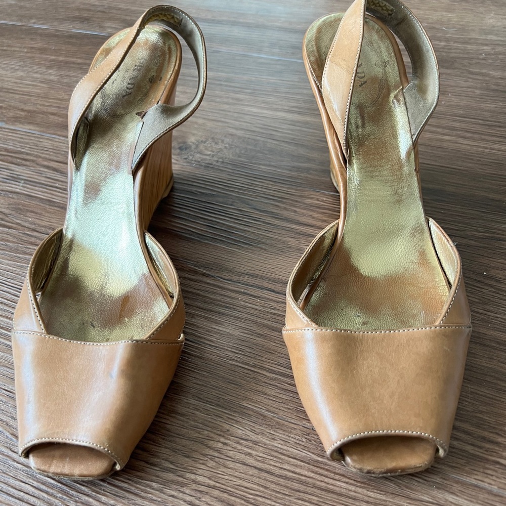 Prada wedges